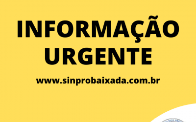 INFORME AOS PROFESSORES(AS) DA UNIVERSIDADE ESTÁCIO DA BAIXADA