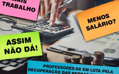 MAIS TRABALHO COM MENOS SALÁRIO? ASSIM NÃO DÁ