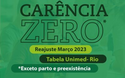 NOVA TABELA DE PREÇOS DO PLANO UNIMED PARA OS PROFESSORES SINDICALIZADOS