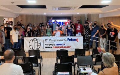 COM A PARTICIPAÇÃO DO SINPRO, FETEERJ ELEGE NOVA DIRETORIA